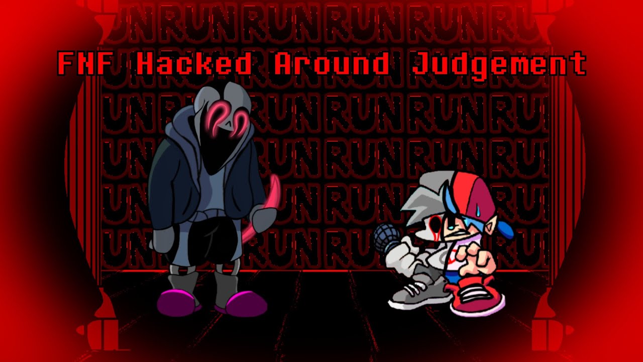 FNF Hacked Around Judgement v3 プレイ動画+解説(?)