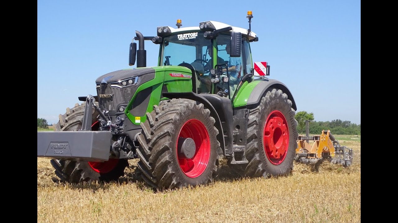 SOSTITUZIONE RUOTA TRATTORE FENDT 939 VARIO - Pedrazzi Pneumatici c/o Agri-Service - MOGLIA - MN
