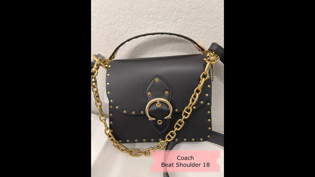 Coach Beat Shoulder Bag 18 with Rivets Review