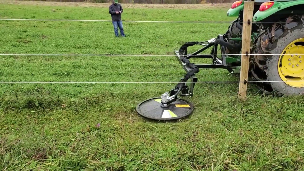 Fence Post Mower For Tractor | GreenTec RI 60 & 80