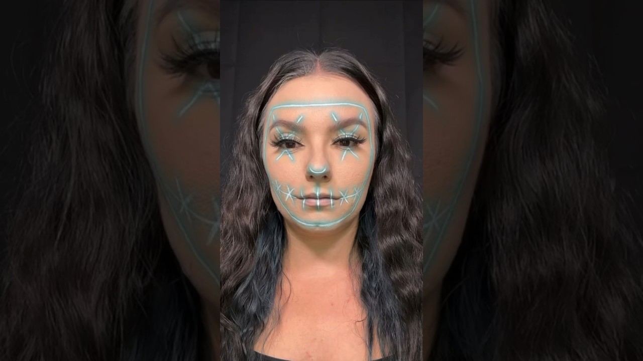 3 ∙ Purge #makeup #31daysofhalloweenmakeup #halloween #carlafii_makeup