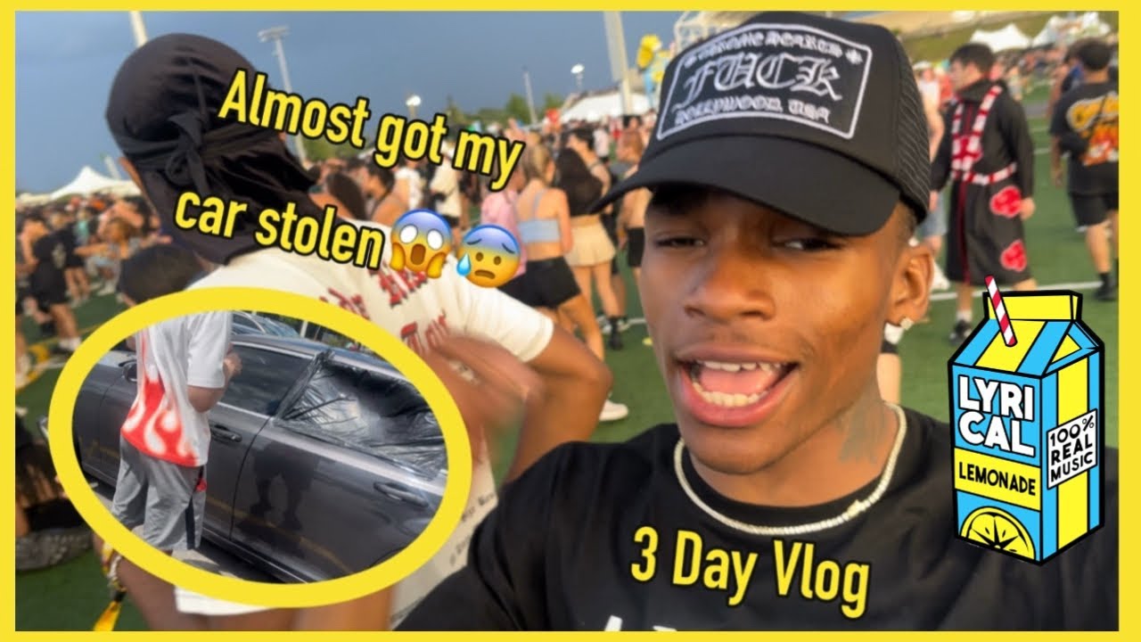 2023 Lyrical Lemonade Summer Smash Vlog‼️ALMOST GOT MY CAR STOLEN‼️😳