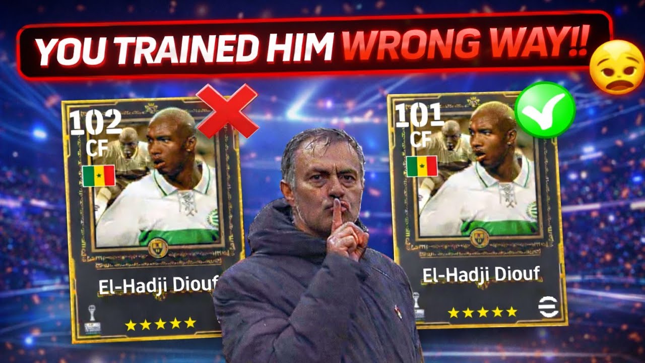 STOP! You Trained Diouf Wrong Way! 🛑 