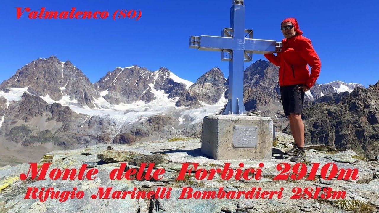 Monte delle Forbici 2910m Rifugio Marinelli 2813m  Valmalenco (SO) 8 Luglio 2022