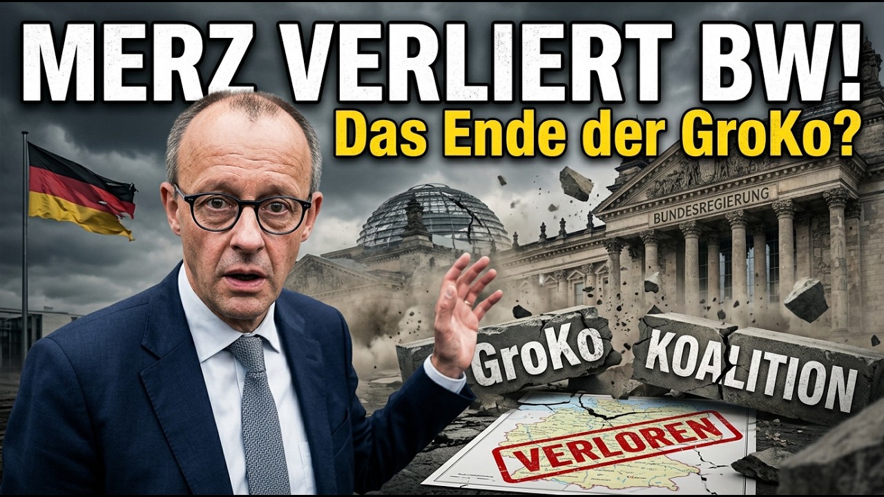 Merz verliert Baden W&uuml;rttemberg &ndash; und dann  Das Ende der gro&szlig;en Koalition