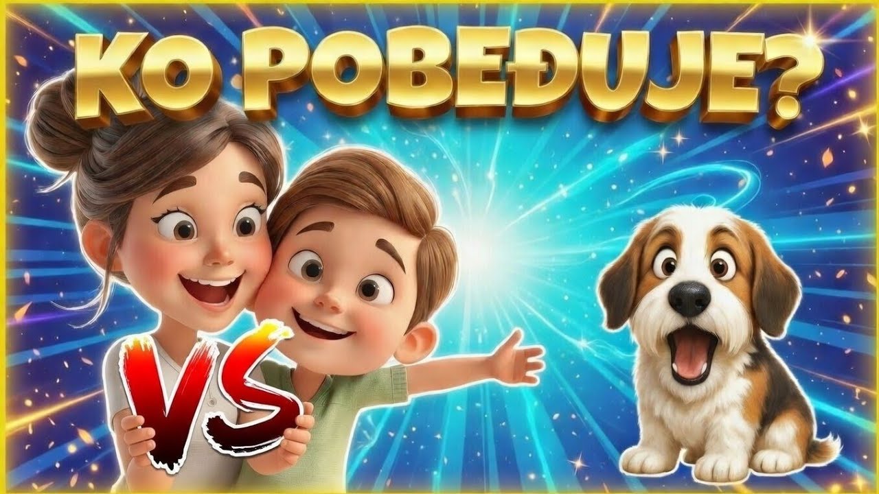 TAKMIČENJE U BOJENJU 🎨 Ko je brži? A na kraju Švrćino iznenađenje!