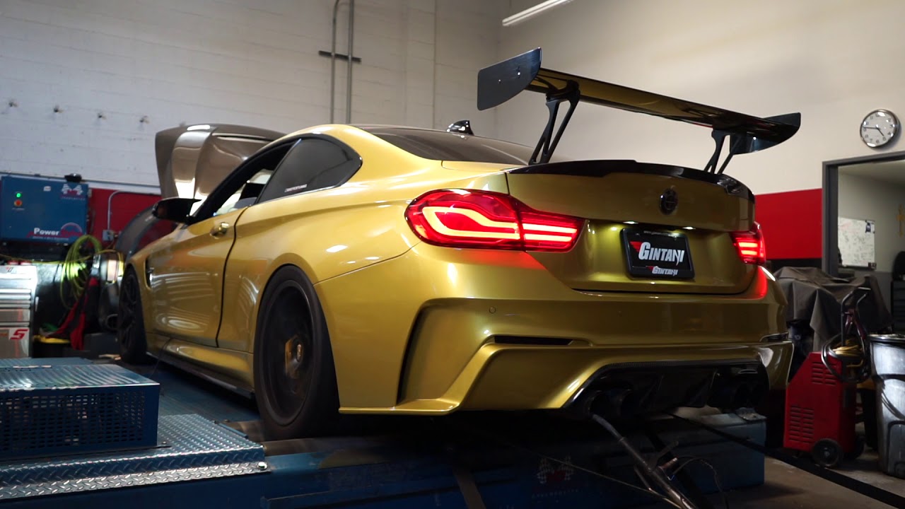 Gintani BMW M4 dyno run