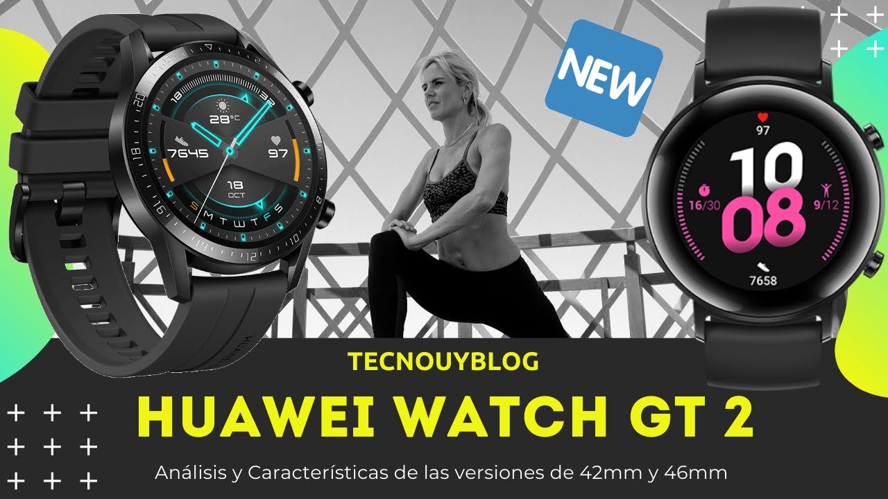 ⌚Huawei Watch GT2 de 42mm y de 46 mm  Unboxing  Análisis y Características en Español