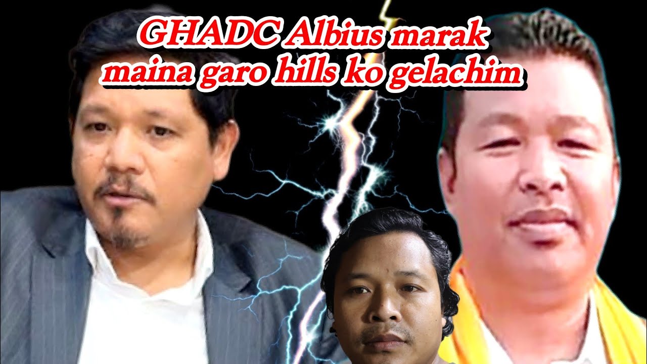 Conrad sangma maina GHADCni member rangko ragalenga||Albuis marako maina Conrad change ka.a