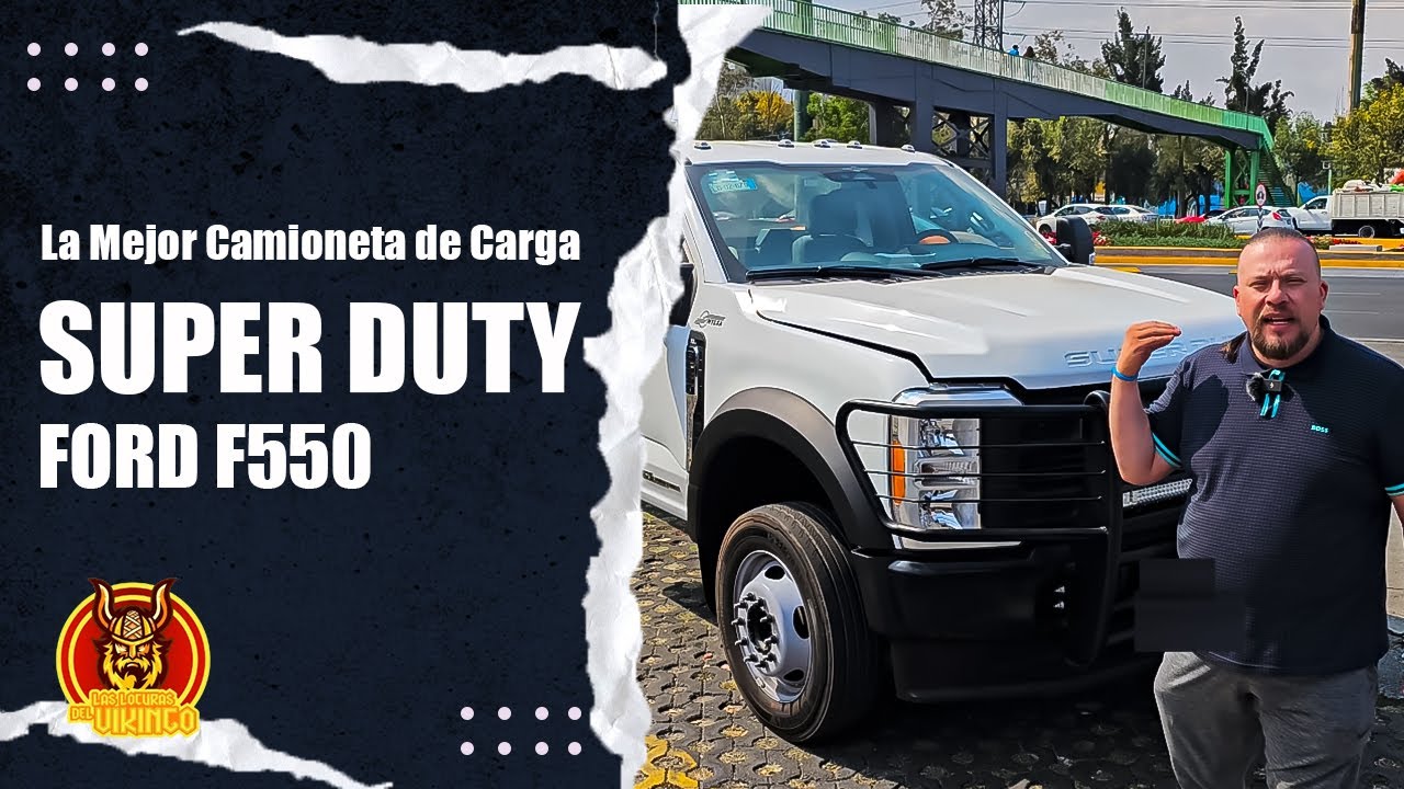 Desata la Potencia Laboral: Revisión de la Ford Duty F550 2024 - La Mejor Camioneta de Carga
