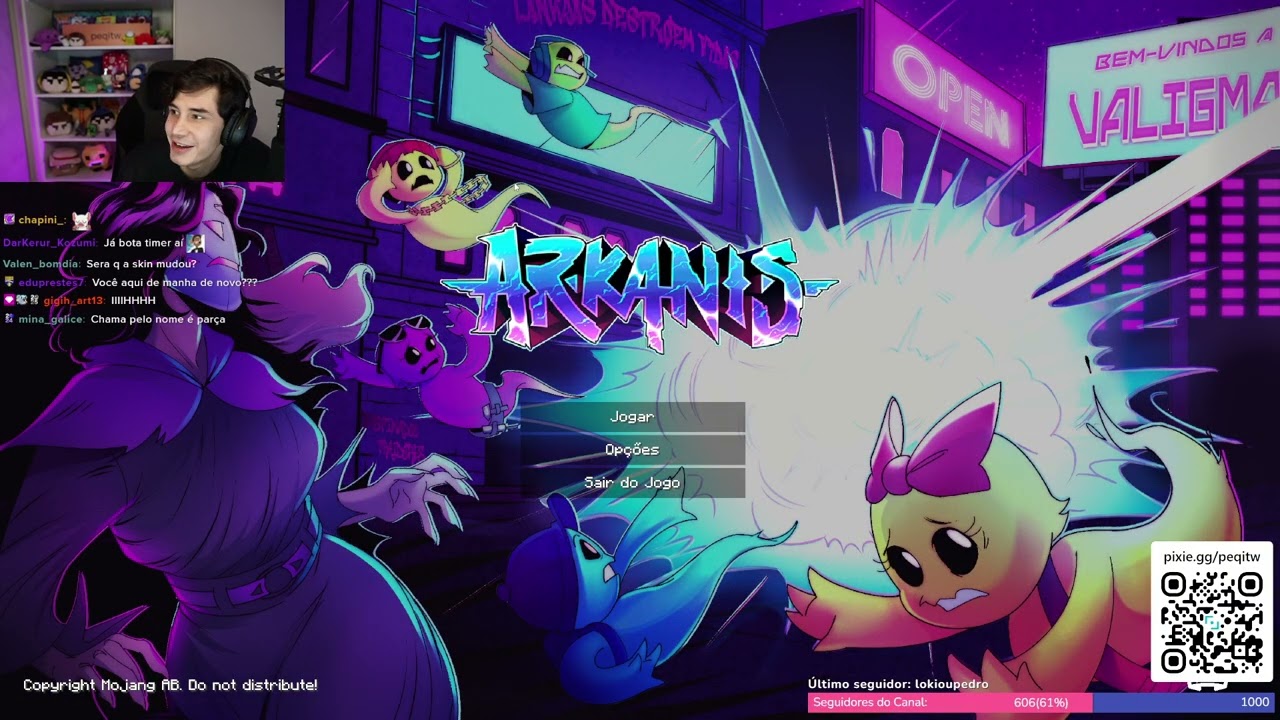 2026-01-21 | peqitw | ＞ BOM DIA ARKANIS! GRIND INFINITO SE INICIA？! ＜