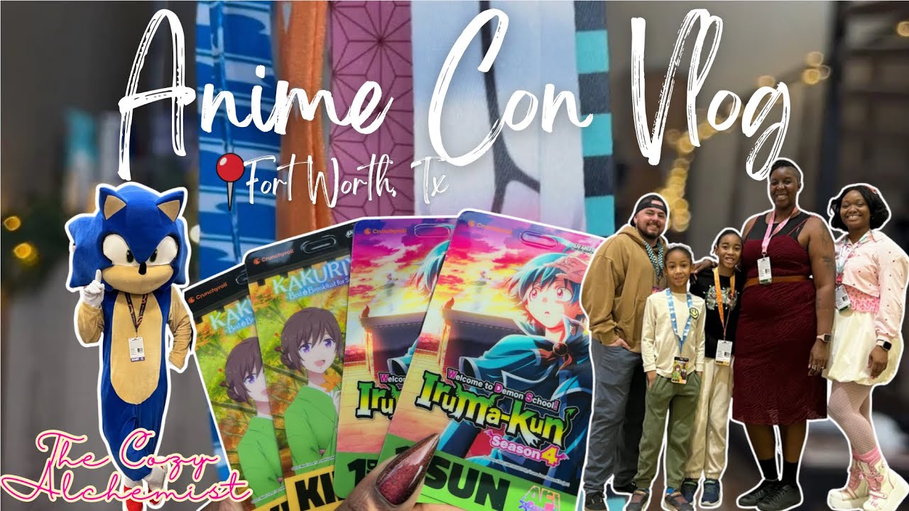 My first anime con | haul | tips | vlog #animecon