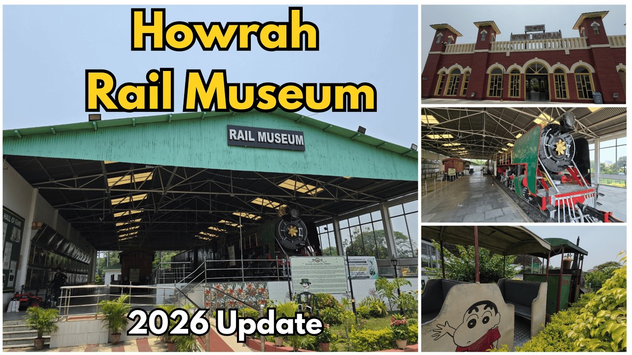 Rail Museum Howrah 2026 | Toy Train Ride, Ticket Price & Timings | Near Kolkata