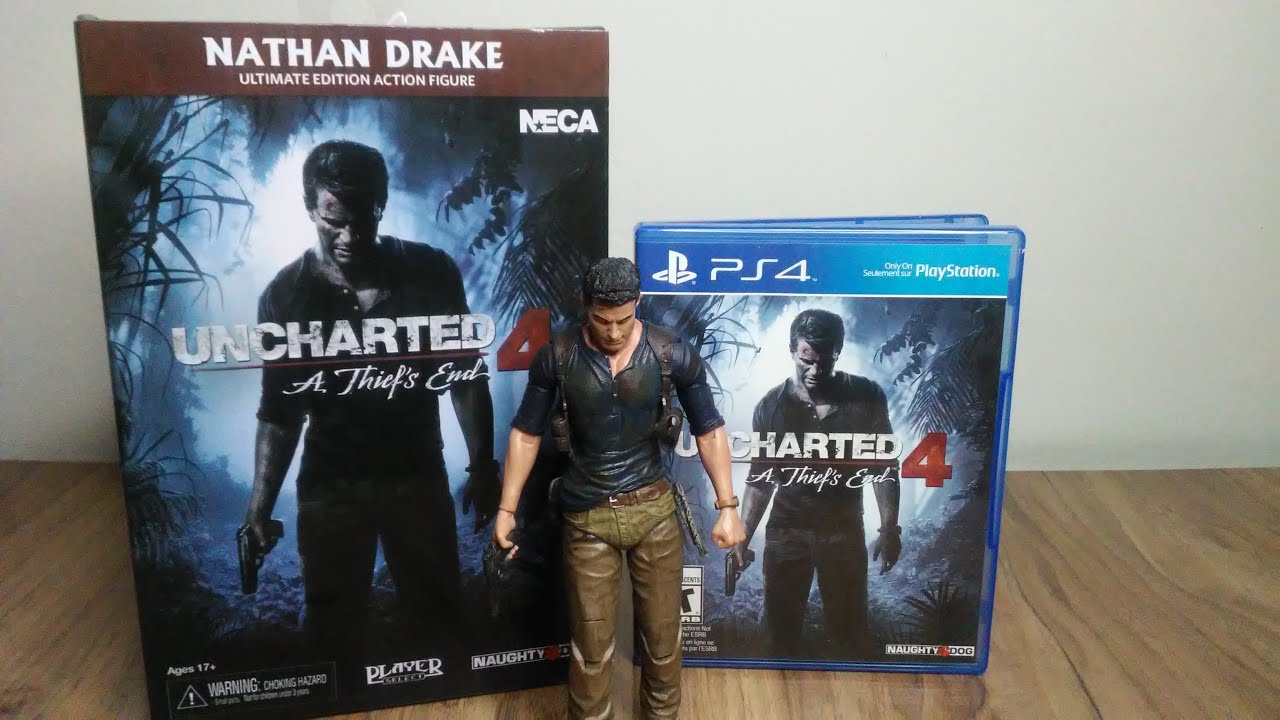 Unboxing NATHAN DRAKE UNCHARTED 4 NECA