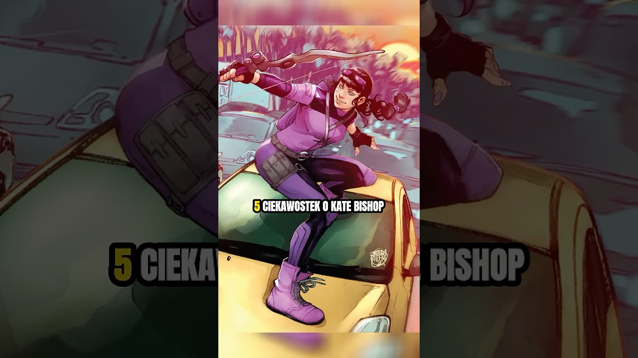 5 ciekawostek o Kate Bishop #katebishop #hawkeye #viral #marvel #shorts #gweenpool #avengers