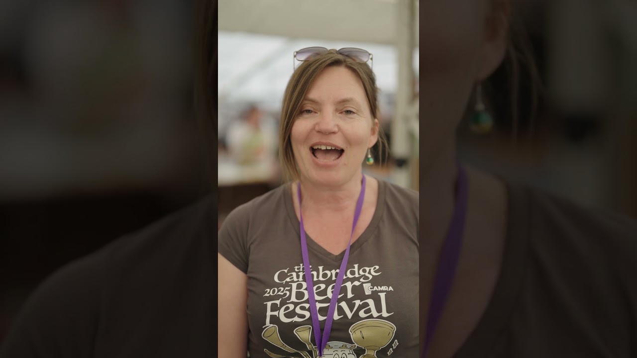 We love Cambridge Beer Festival