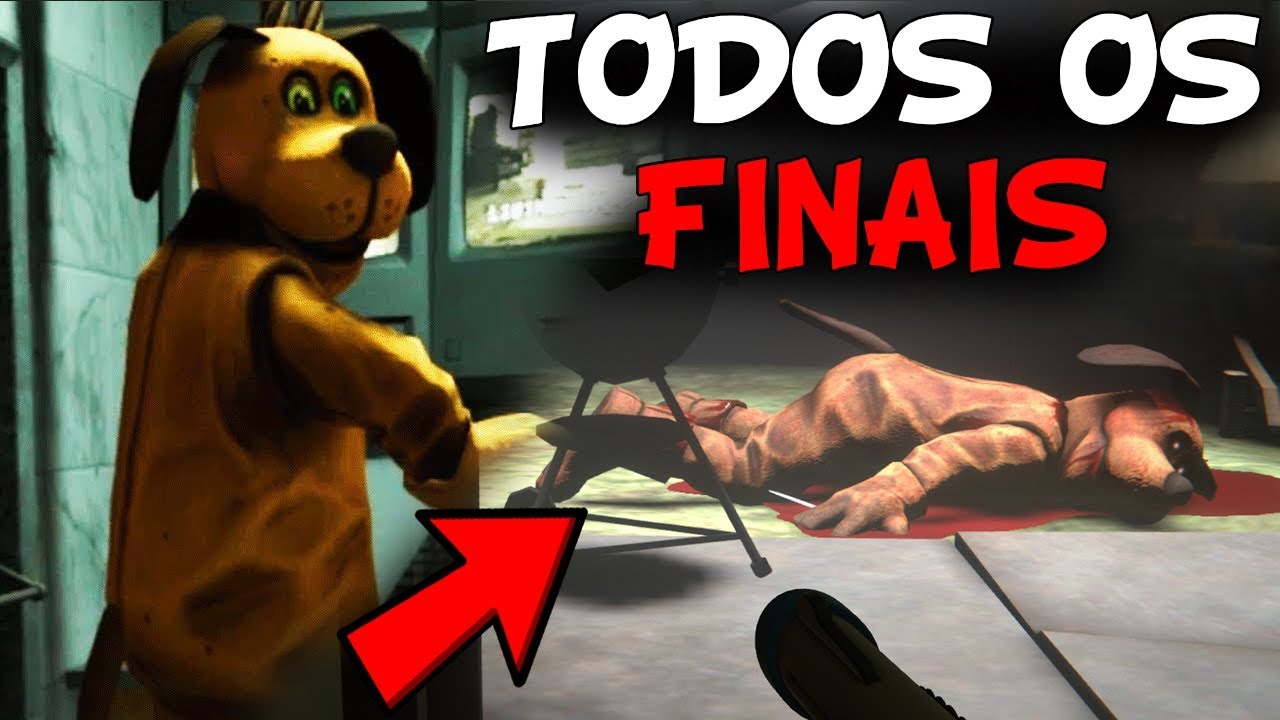 TODOS OS 7 FINAIS + FINAIS EXTRAS DO CACHORRO DO MAU! - Duck Season (JOGO DE TERROR)