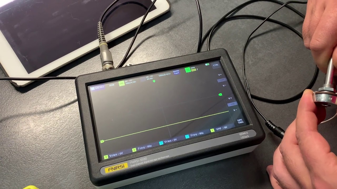 Fnirsi 1013D 2CH 100MHz Tablet Oscilloscope