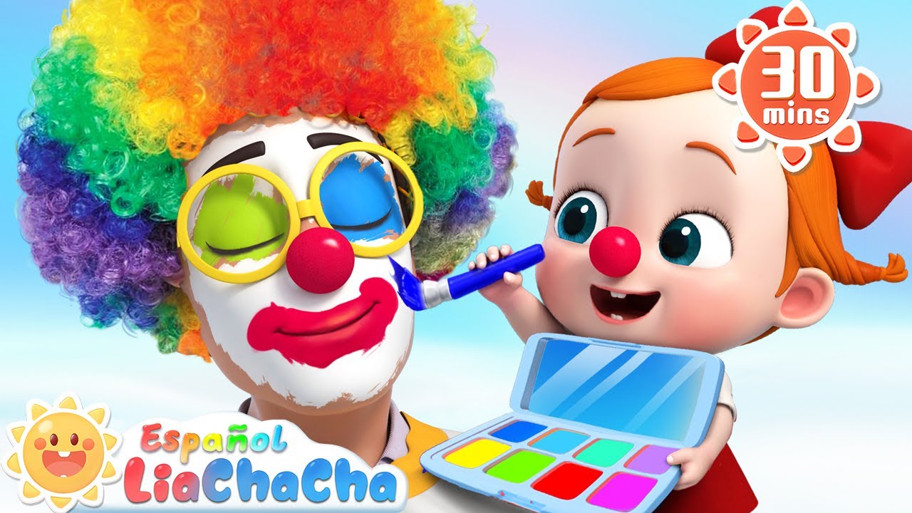 Maquillemos a Papi | Aprendamos los Colores | LiaChaCha en Español - Canciones Infantiles