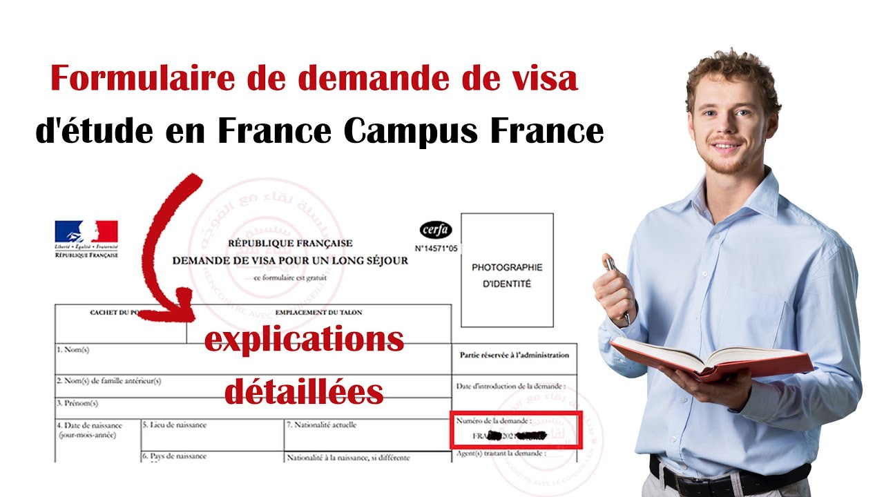 formulaire de demande de visa long séjour - formulaire visa france