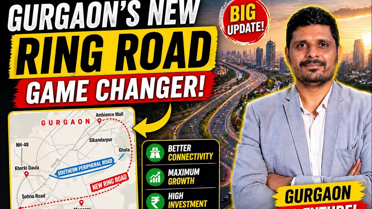 Gurgaon’s New Outer Ring Road — GSPR Road Will Transform Property Prices! 🚀 #RealEstateUpdate