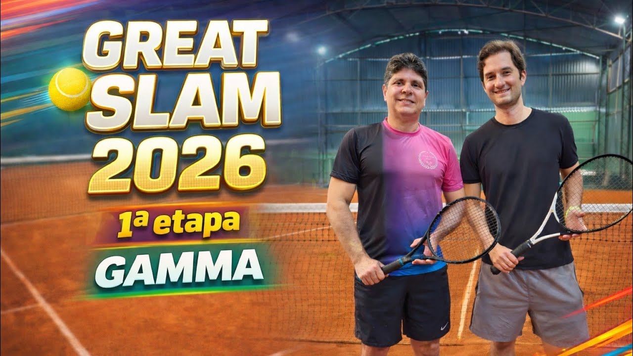 Tenista Amador categoria GAMMA Great Slam 2026 #tenistaalmir #tênis #tennis