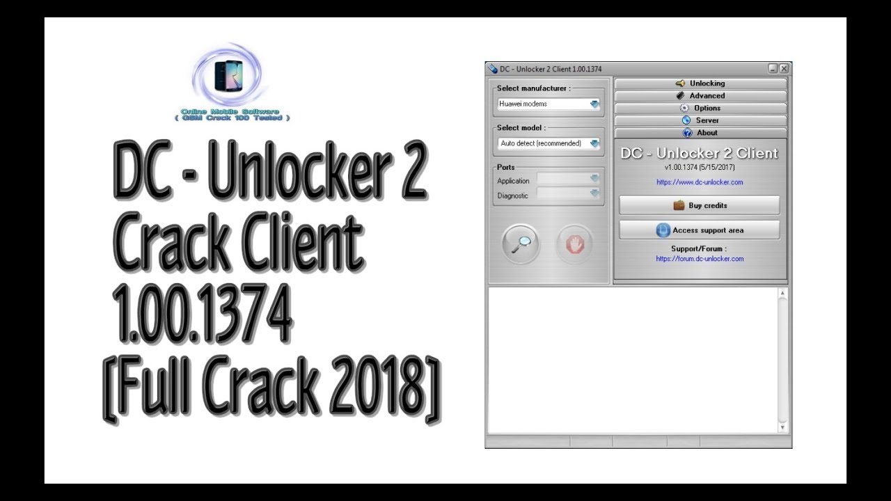 DC - Unlocker 2 Client 1.00.1374 [Full Crack 2018] 100% Working