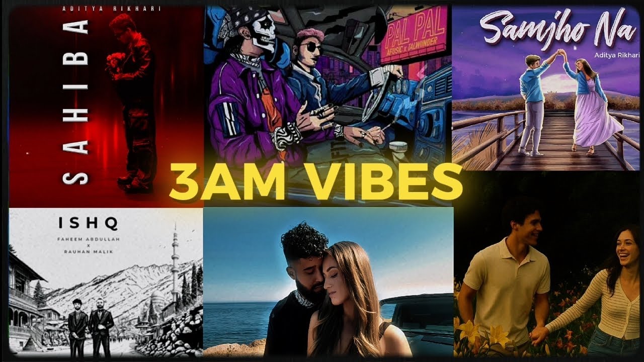 3AM Vibes Drives 🌃 | Talwiinder X Talha Anjum X Taimour Baig | NonStop Mashup ✨🌙🌃 | Jukebox 💿 