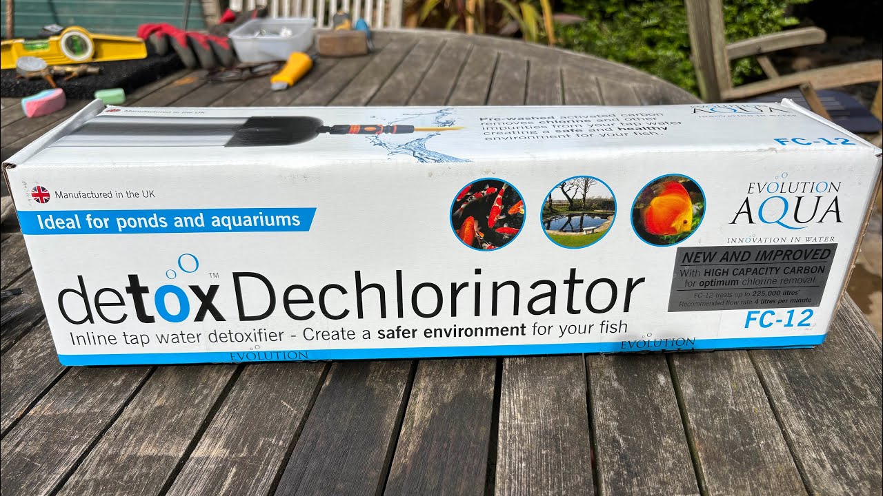 DETOX DECHLORINATOR SET UP/UNBOXING