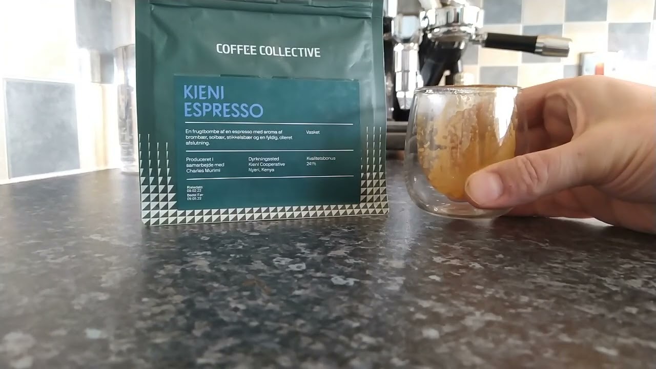 Espresso Review #30 Coffee Collective Denmark | Kenya Kieni Espresso On ECM Puristika | A Fruitbomb!