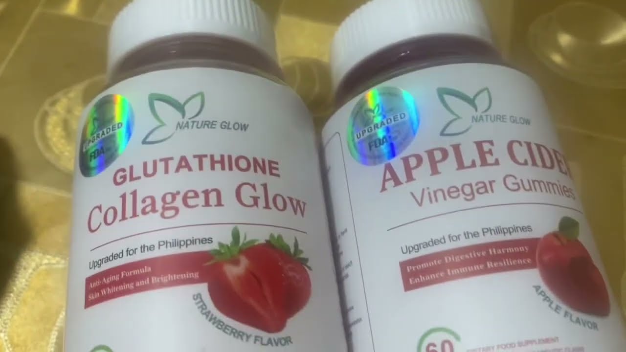 Nature Glow Glutathione Collagen Gummies | my first try to use this product #unboxing #reviews 