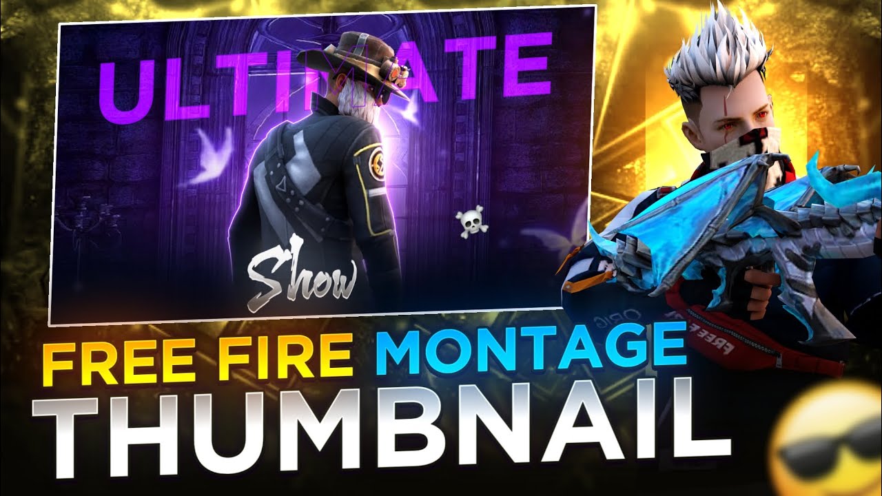 Montage Thumbnail Editing 🔥 | Free Fire Montage Tutorial | Layer Breakdown | 1 v 4 Clutch Montage 🔥