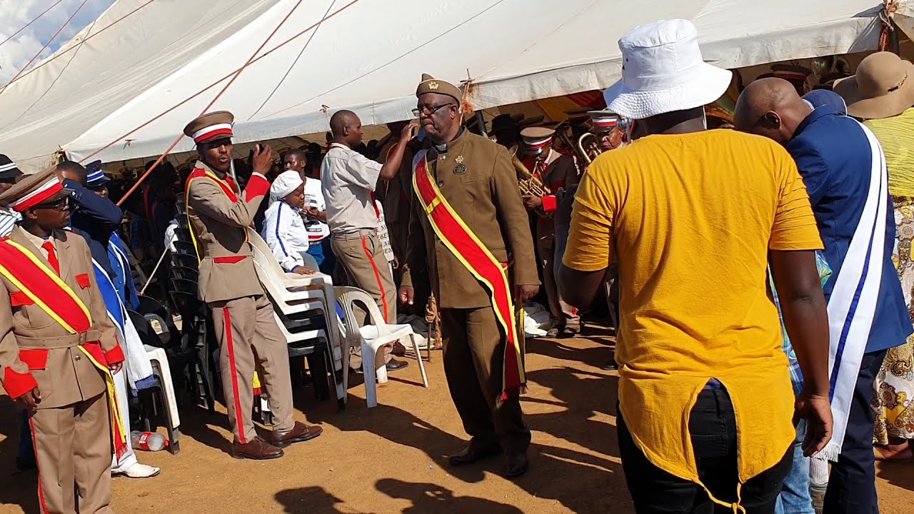 St Paul HQ brass band Impilo Yam, Jan 2020 Leru.