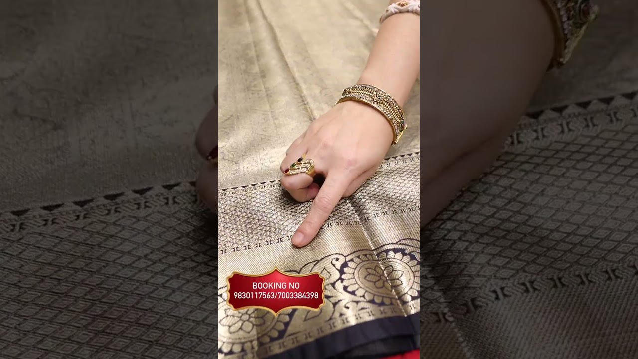 Semi Tissue Kanjivaram Silk/Booking No 7003384398 /9830117563 