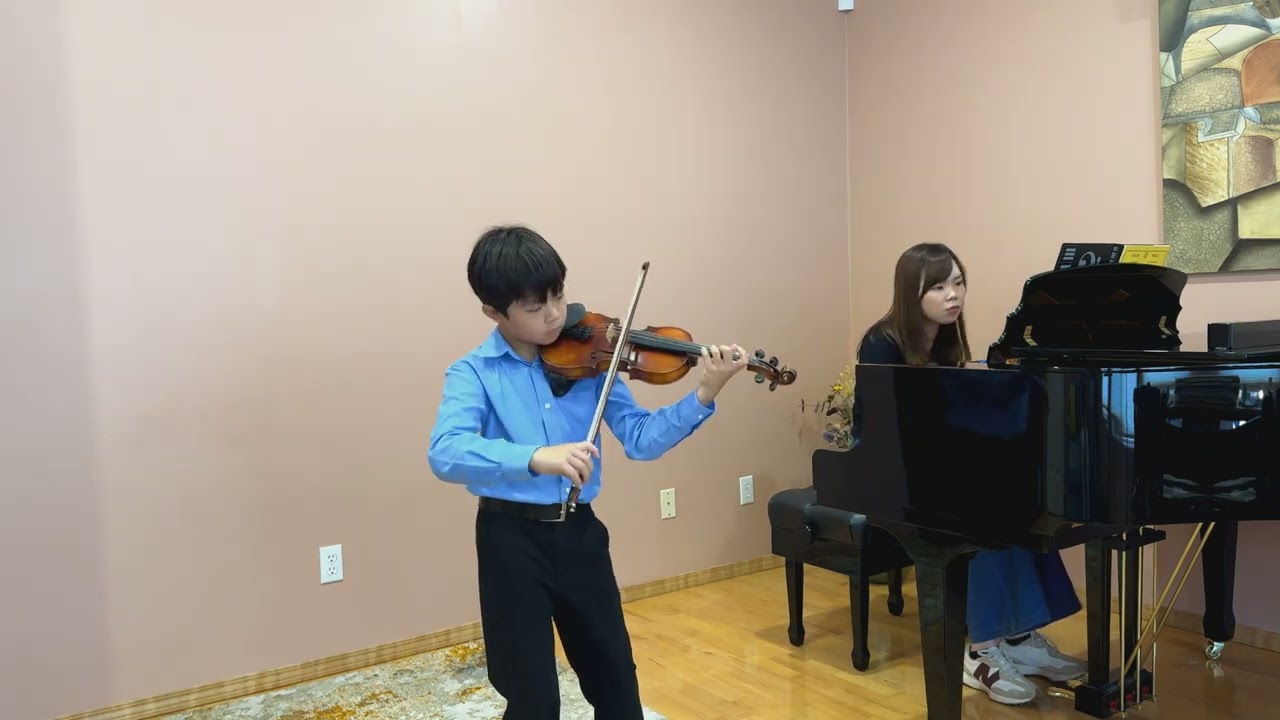 Violin Concerto in A minor, BWV 1041, 1st Mov. by J. S. Bach, Alexander Huang