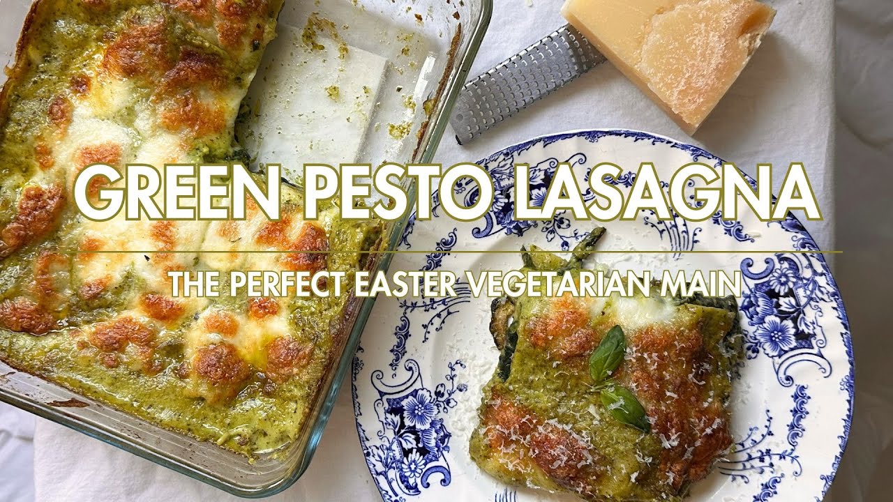 Green Pesto Lasagna Recipe