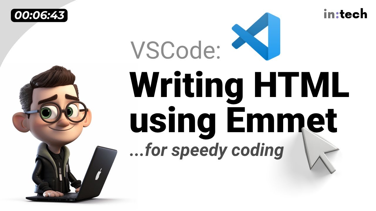 VSCode - Writing HTML faster using Emmet Abbreviations