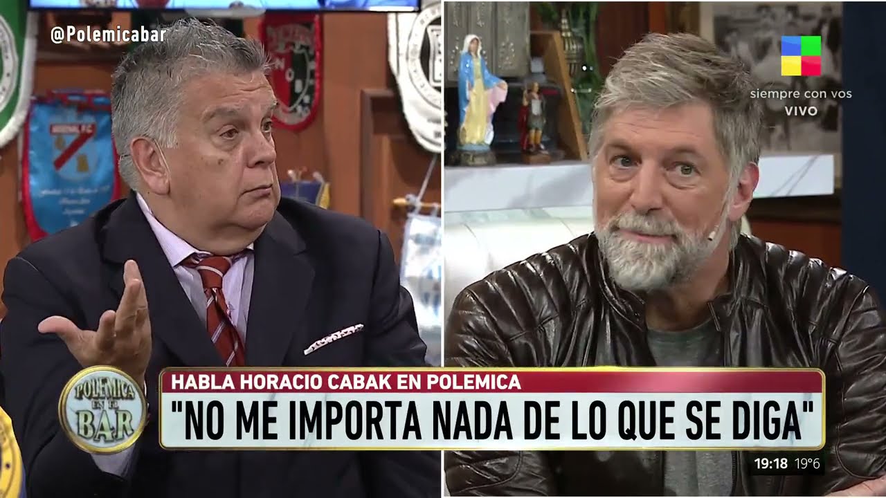 La palabra de Horacio Cabak luego del escándalo: 