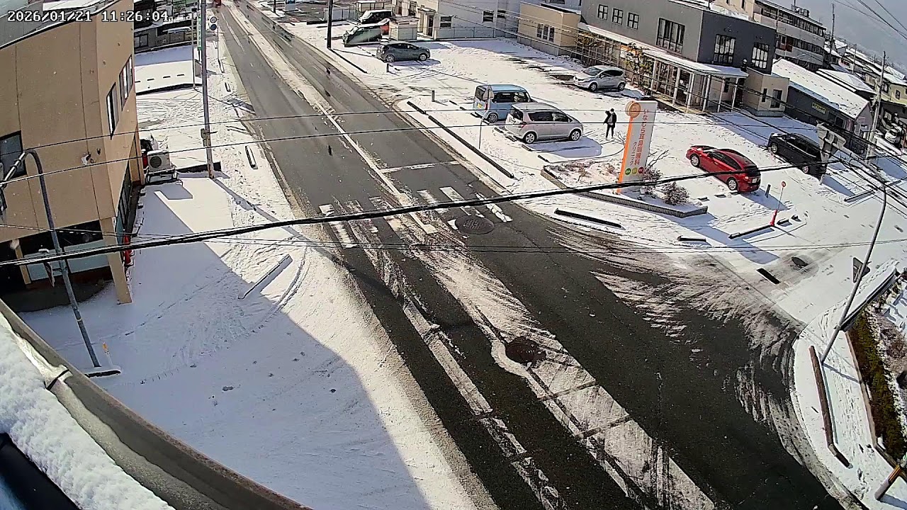 山形県山形市篭田交差点ライブカメラ Yamagata Yamagatashi Live camera.world.cam