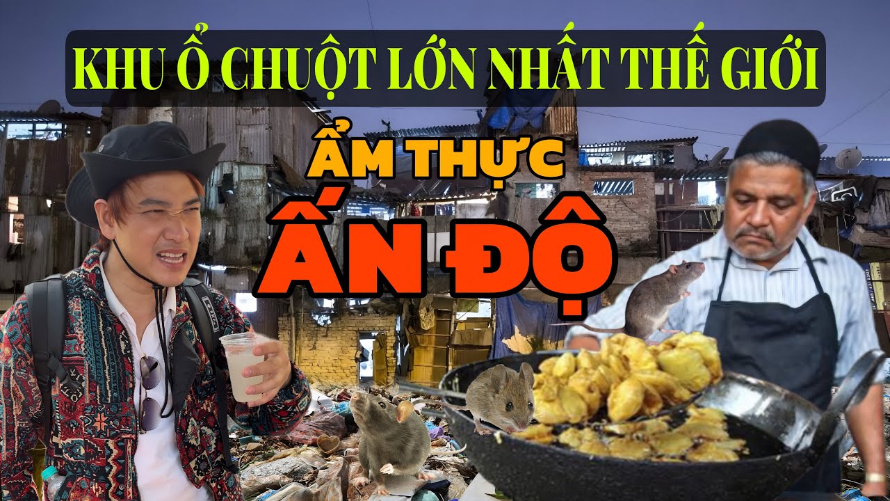 KHU Ổ CHUỘT LỚN NHẤT THẾ GIỚI CÓ GÌ ?. CÙNG FAHOKA KHÁM PHÁ ẨM THỰC ĐƯỜNG PHỐ ẤN ĐỘ . MUMBAI SLUM