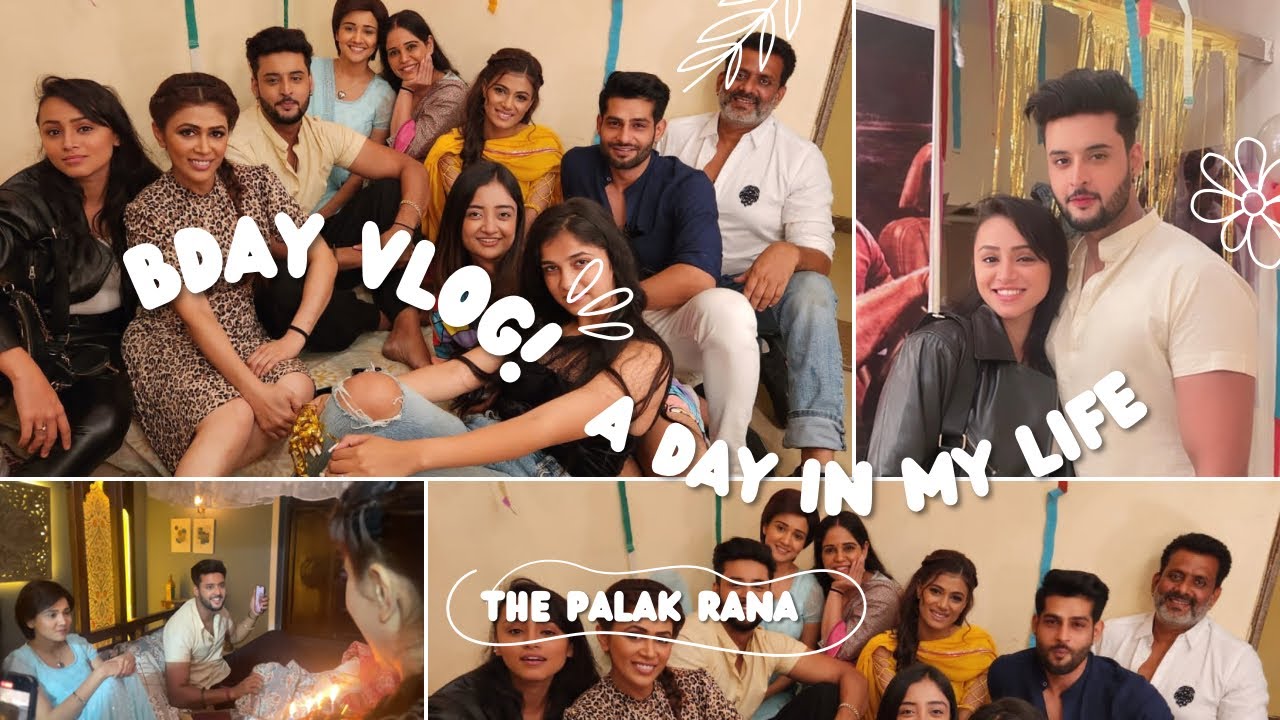 Shagun birthday vlog on meet set