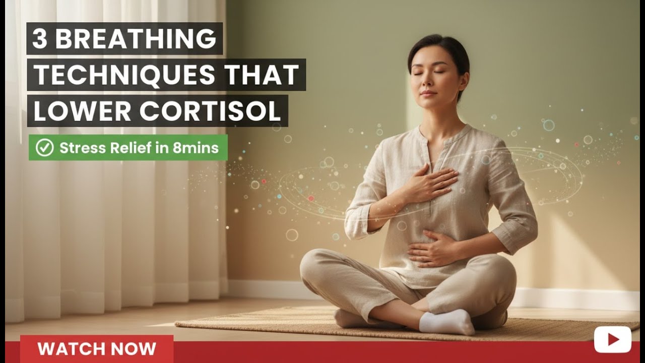 3 Breathing Techniques That Lower Cortisol