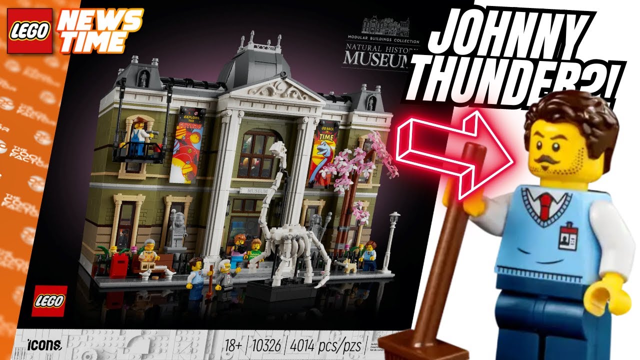 Largest LEGO Modular Ever! 10326 Natural History Museum First Look!