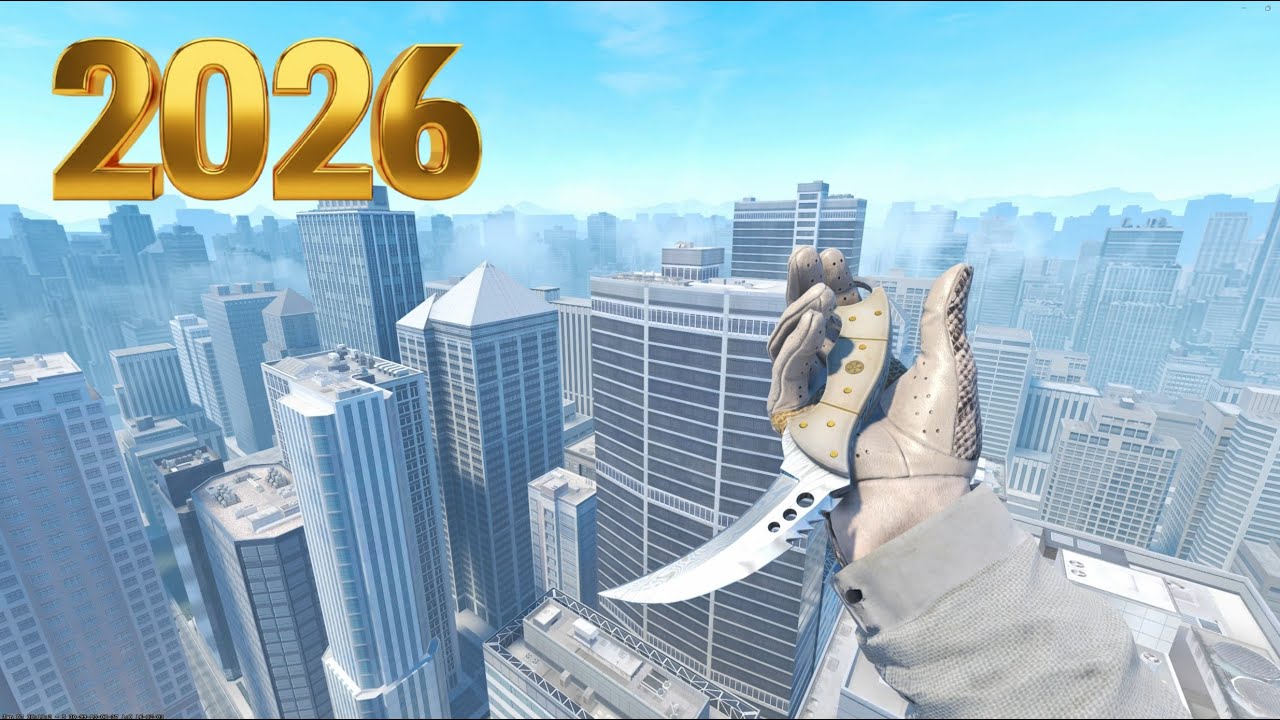 CS2 Talon - Damascus (2026) Knife Showcase
