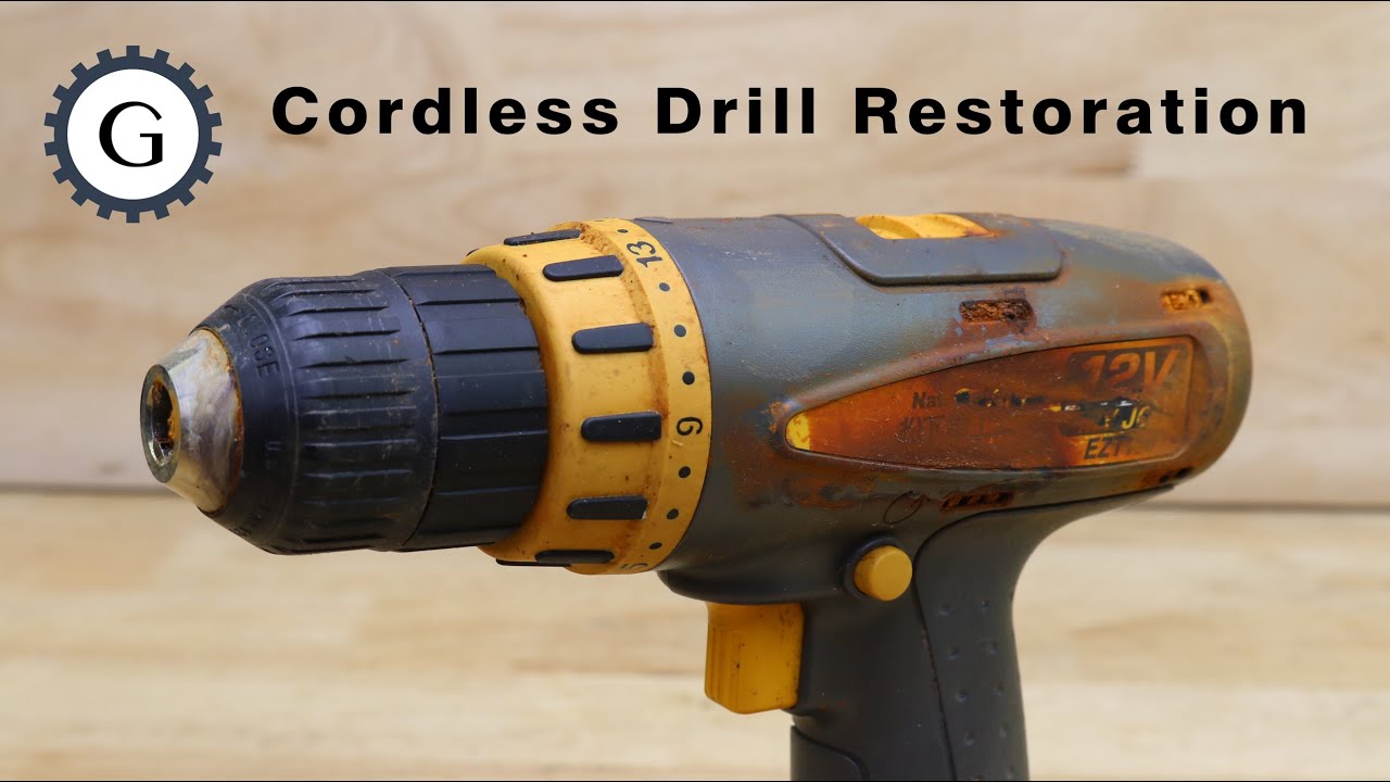 National Cordless Drill Restoration | Nicd to Lithium Battery
