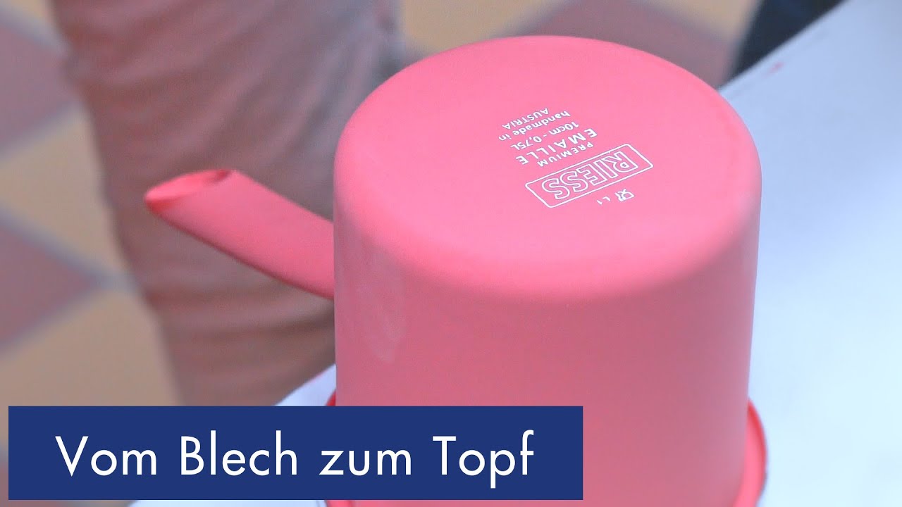 Riess Emaille: Vom Blech zum Topf