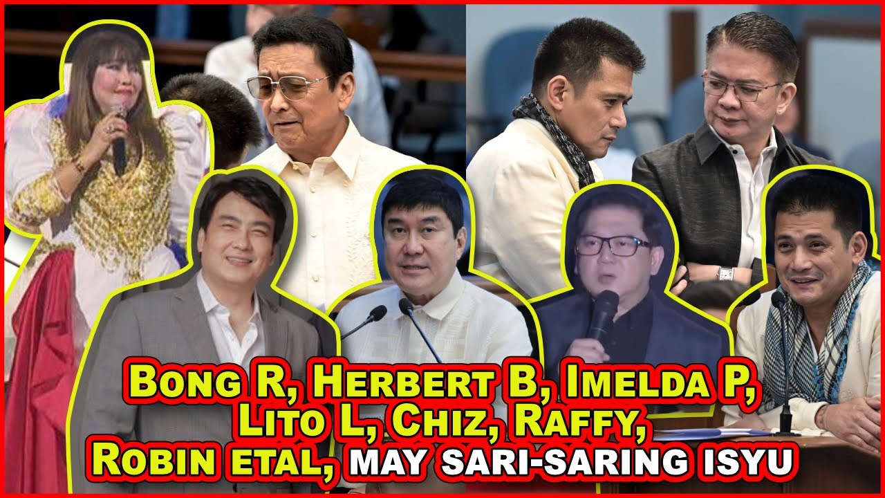 (1116) Bong R, Herbert B, Imelda P, Lito L, Chiz, Raffy, Robin etal, may sari-saring isyu
