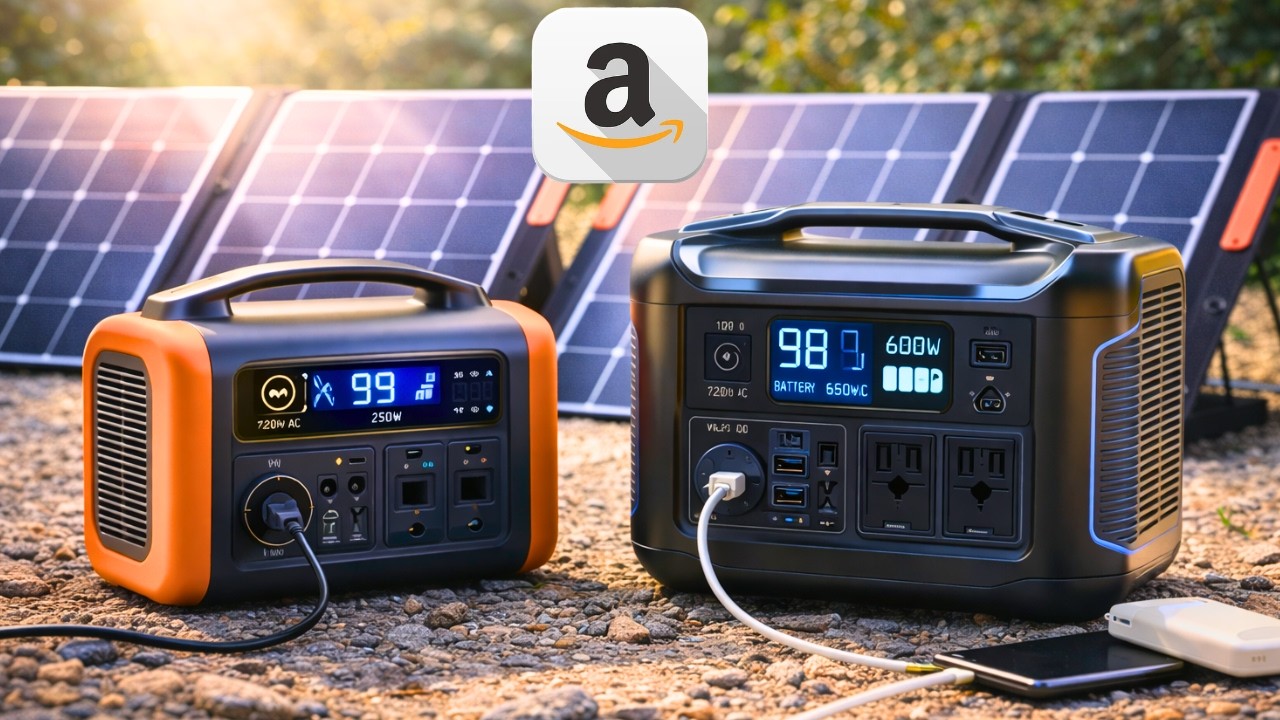 Top 5 Solar Portable Power Stations for Camping & Emergencies