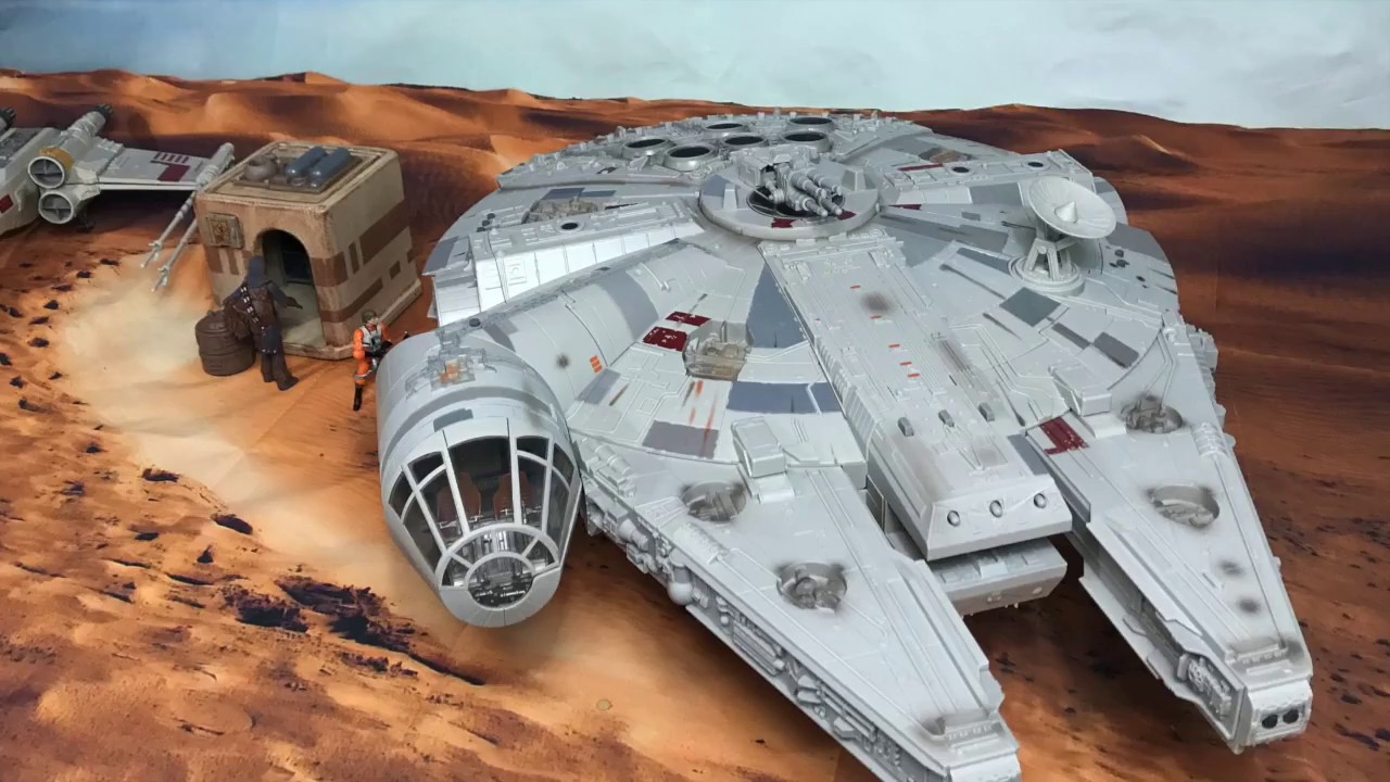 Star Wars The Legacy Collection Millennium Falcon Action Figure Vehicle Playset Review