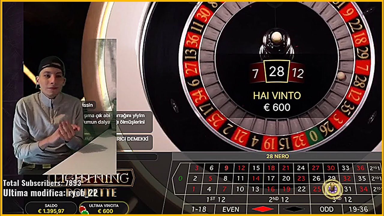 HOMY VINCE 600 EURO ALLA ROULETTE PUNTANDONE 20 | HOMYATOL LIVE TWITCH |